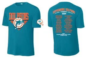 2024 Sophomore Dolphins Roster Shirt