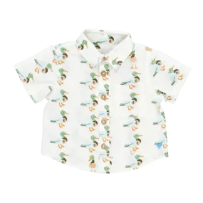 Baby Boys Jack Shirt - Mallard Friends