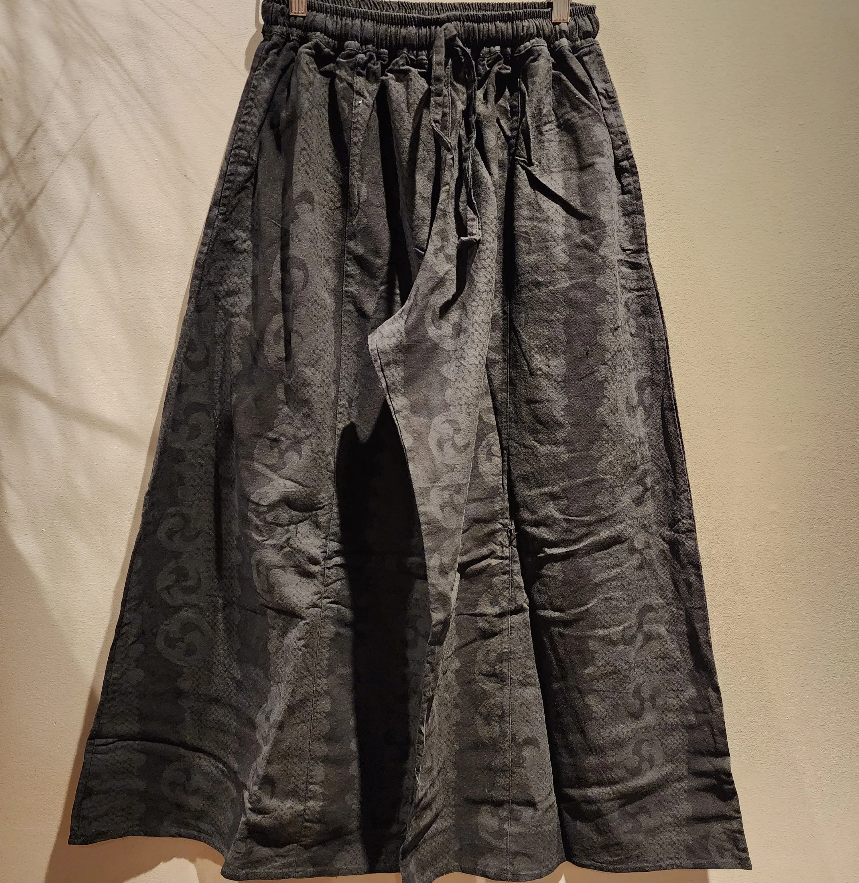 Black Shinobi Palazzo Pants