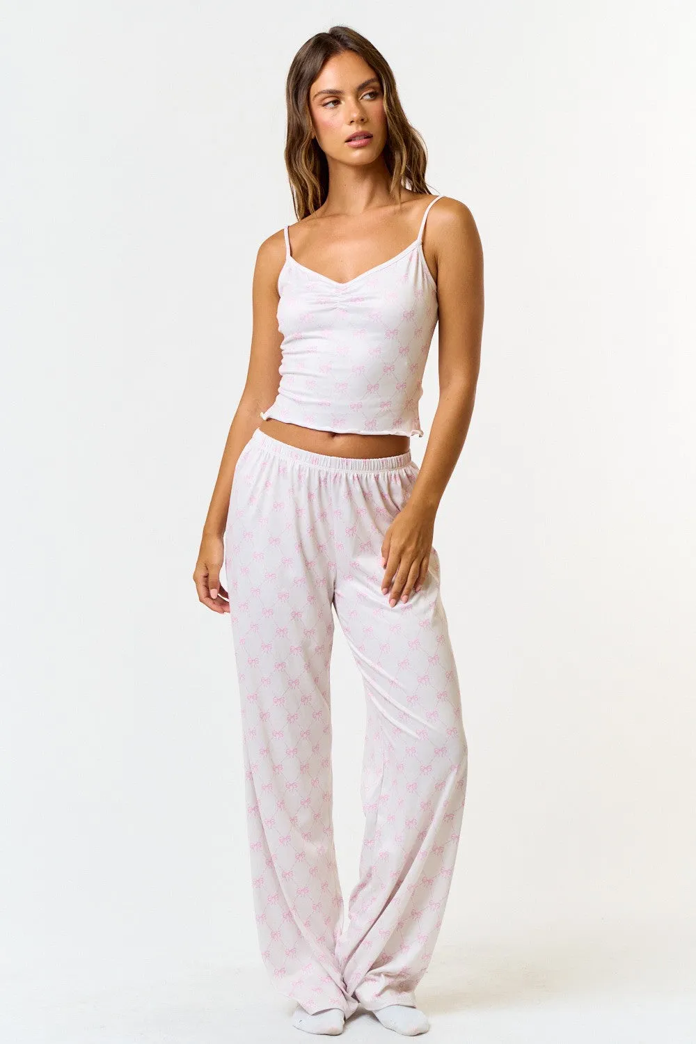 BOW LOUNGE PANTS