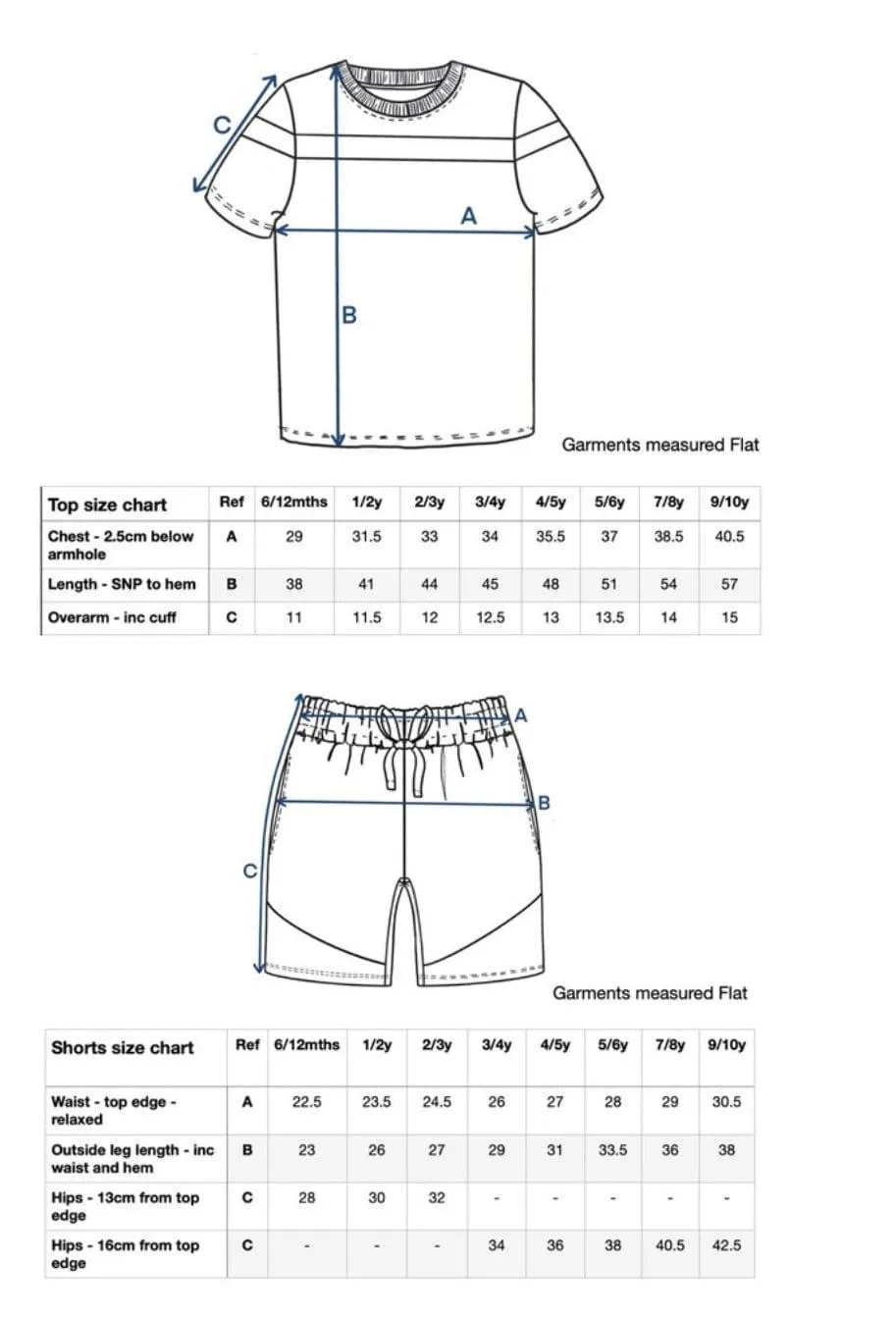 CLEARANCE SALE - Boys Loungewear Sets - Boys Colour Block T-Shirt & Shorts Set