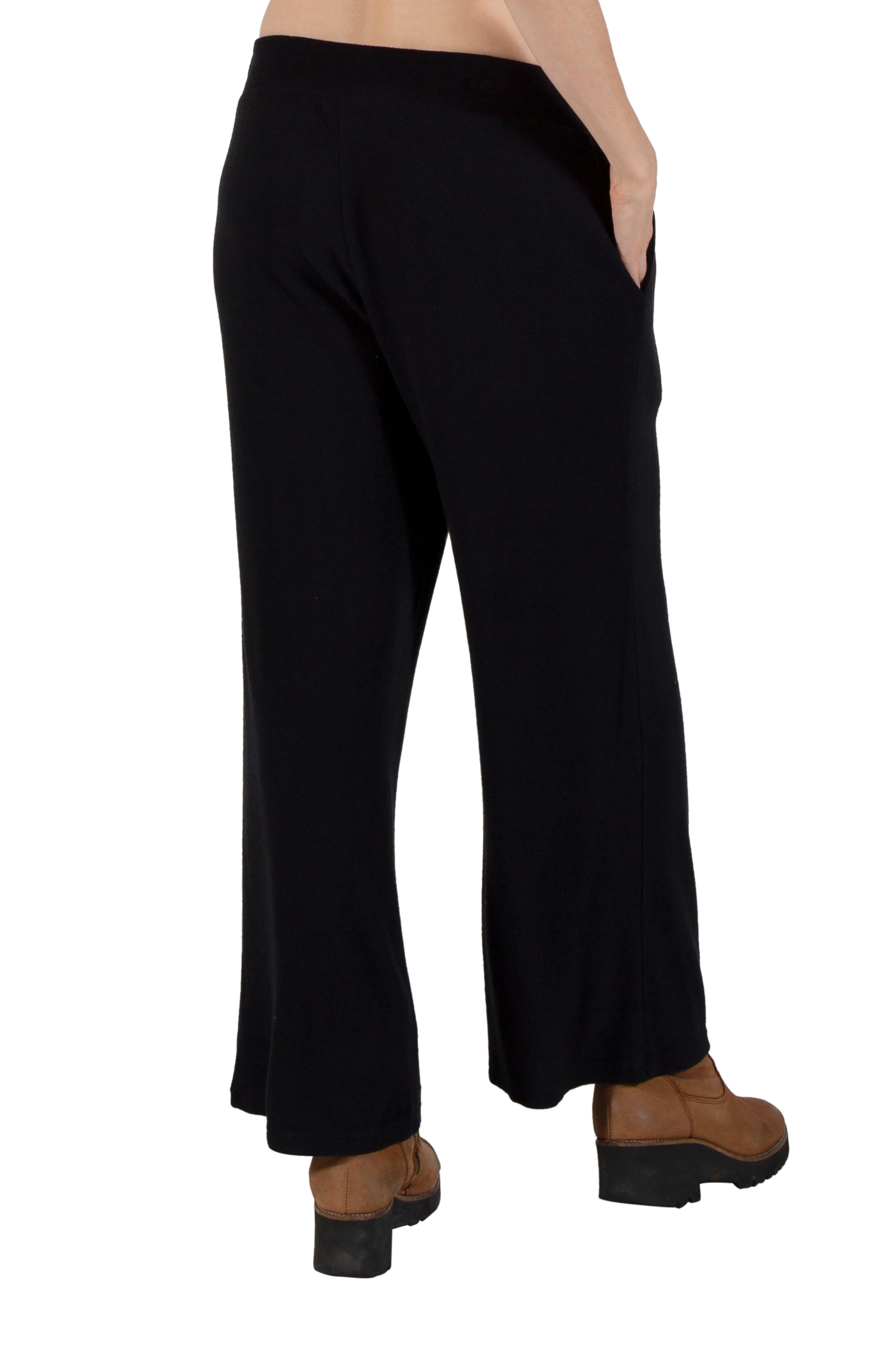 Comfort Luxe Collection Cozy Knit Palazzo Pants