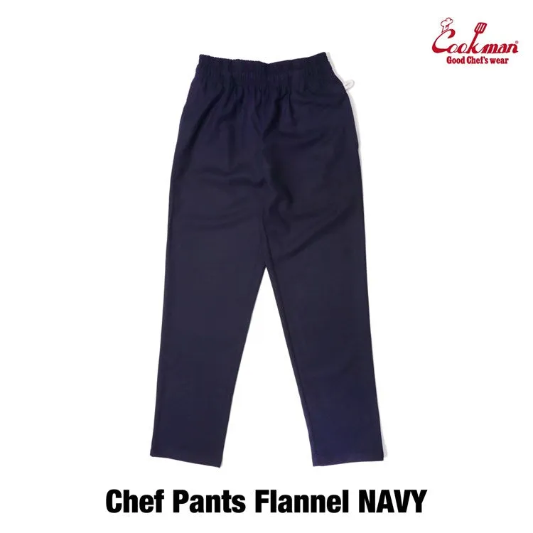 Cookman Chef Pants - Flannel : Navy