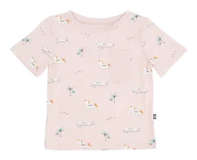 Court Culture x Kyte Baby Beach Blush Toddler Crew Neck Tee