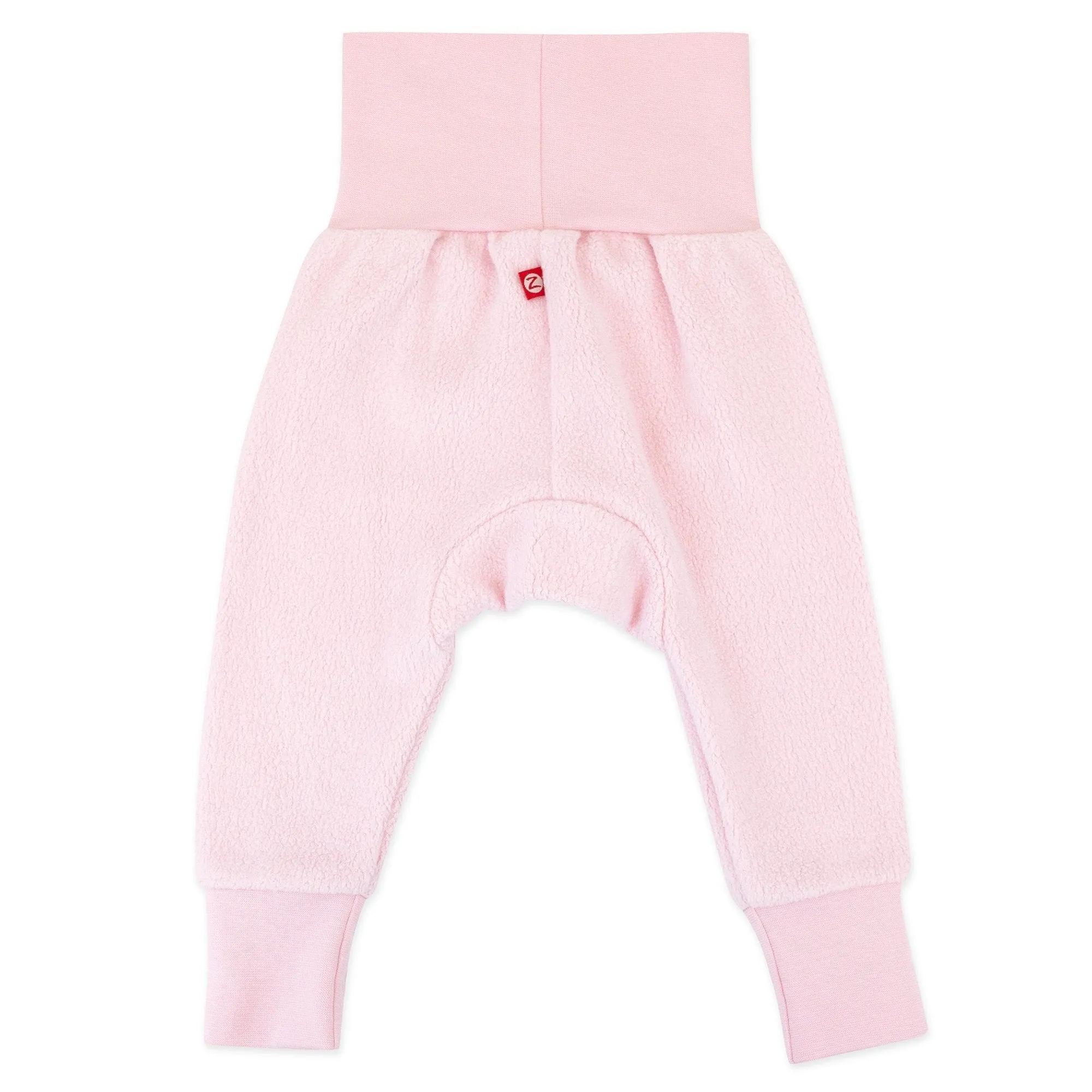 Cozie Fleece Cuff Pant - Baby Pink