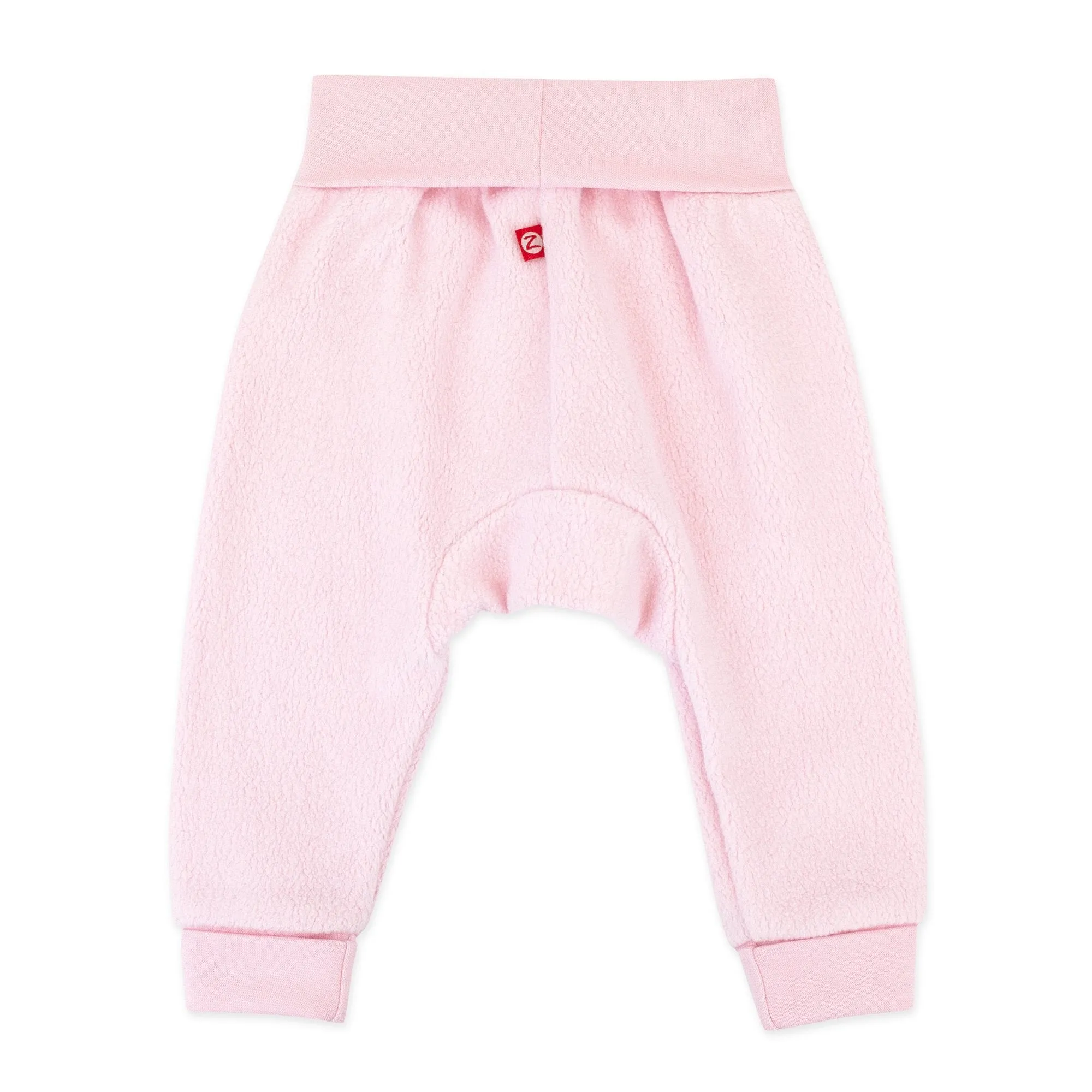 Cozie Fleece Cuff Pant - Baby Pink