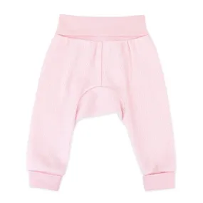 Cozie Fleece Cuff Pant - Baby Pink