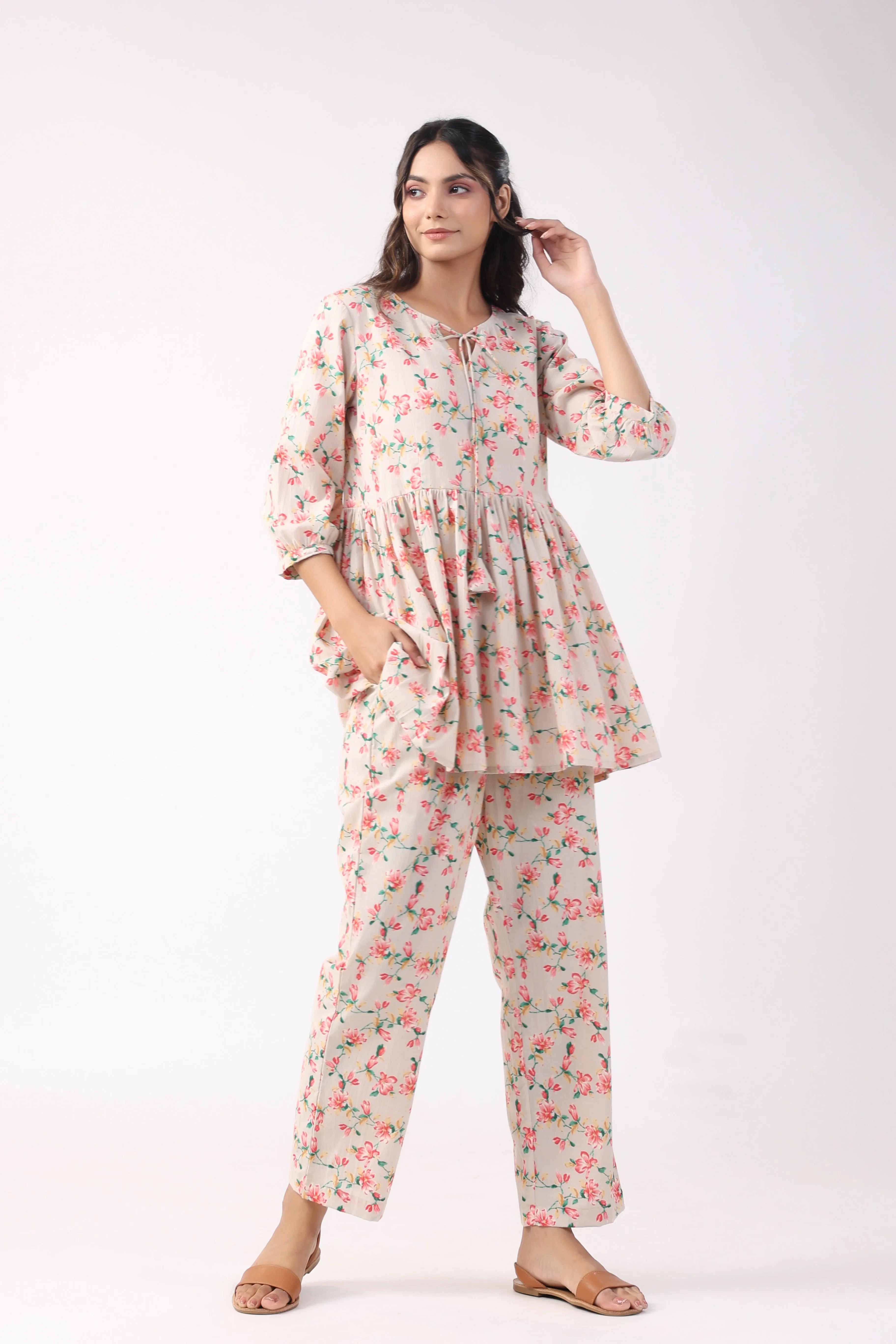 Daisy Dreaming Cotton Loungewear Top Set