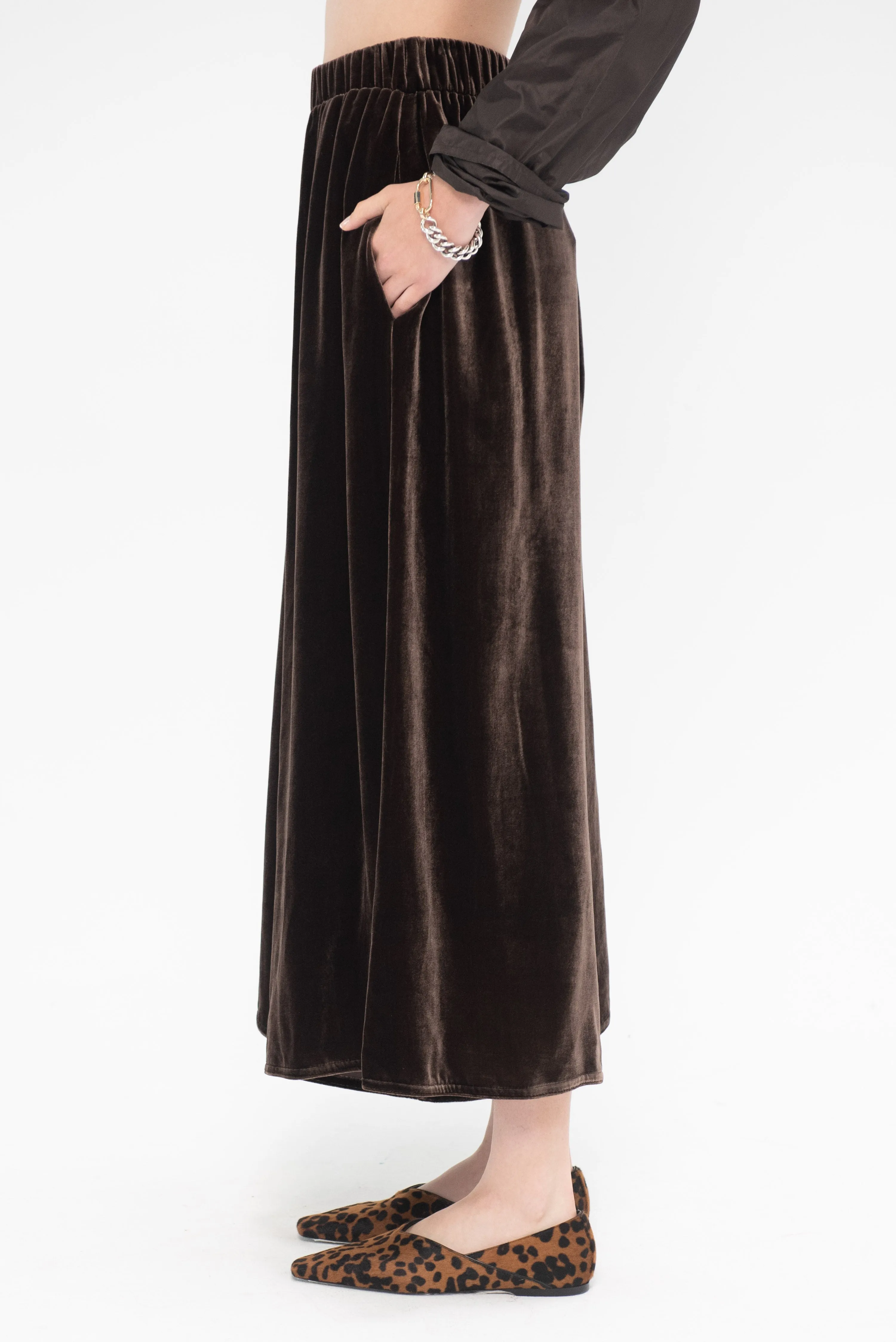 Gaucho Pants, Brown