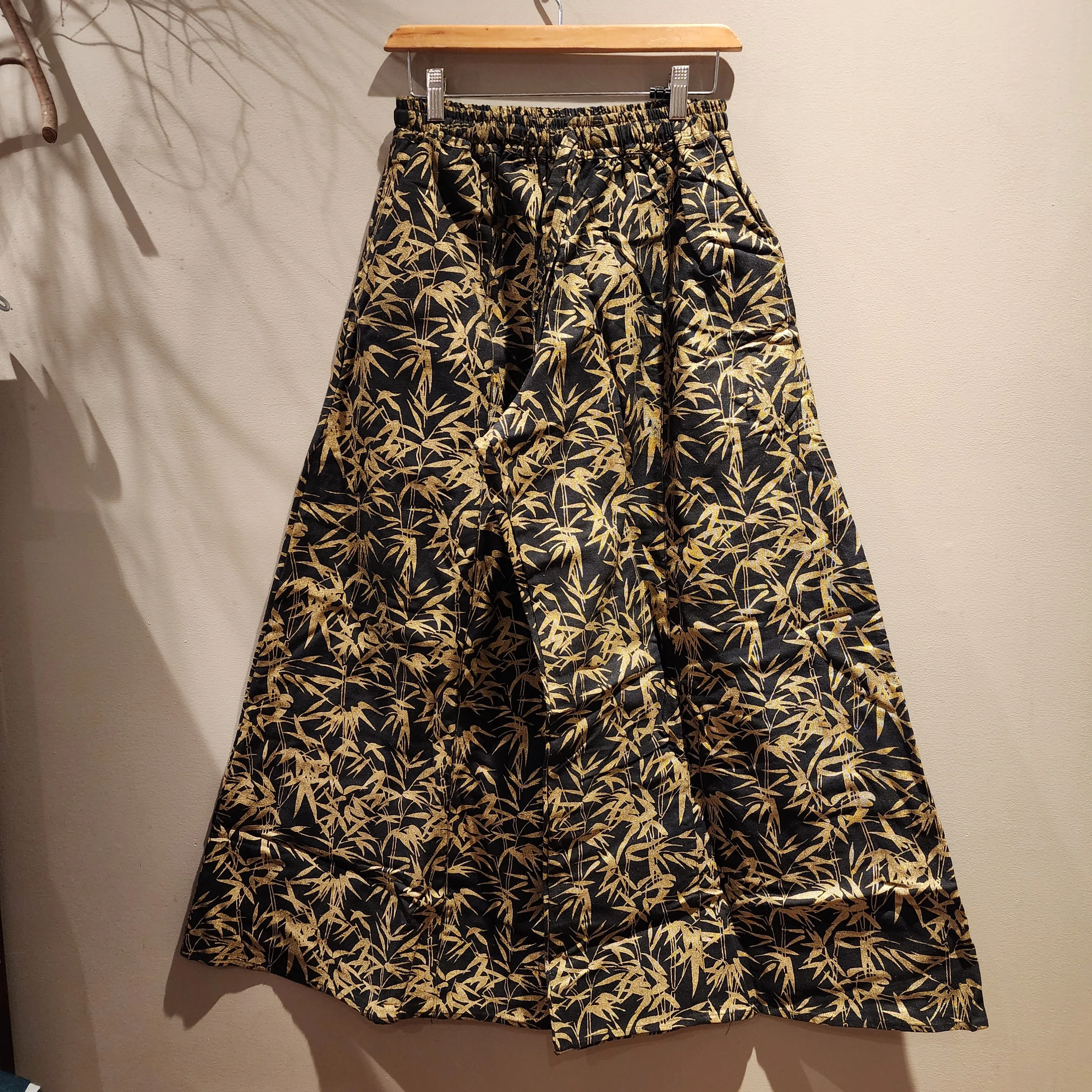 Golden Bamboo Palazzo Pants