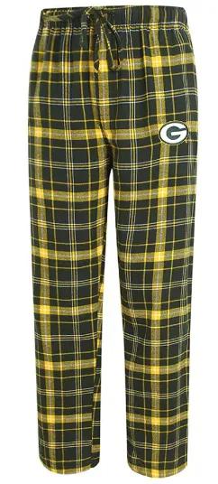 Green Bay Packers Adult NFL Flannel Pajama Pants