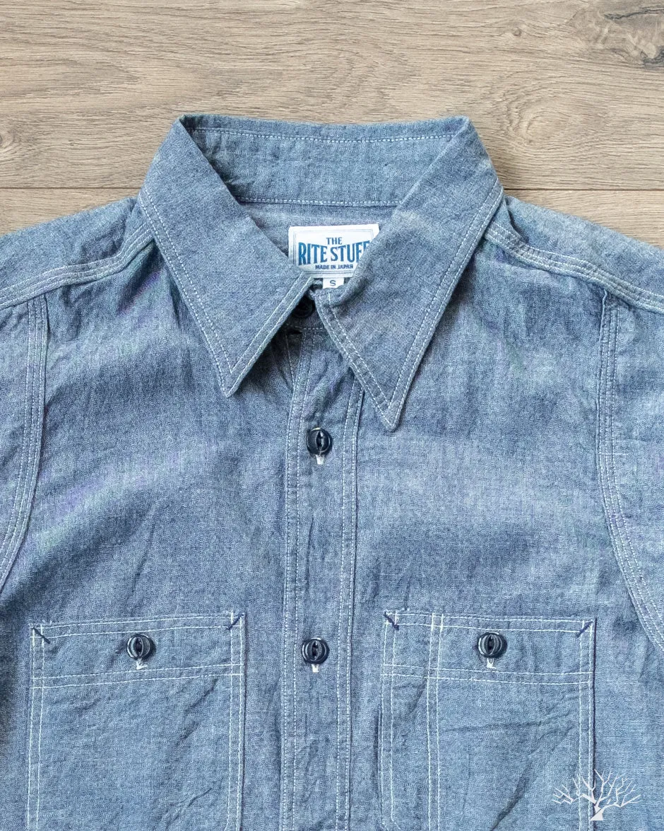 Heracles Work Shirt - 5oz Chambray