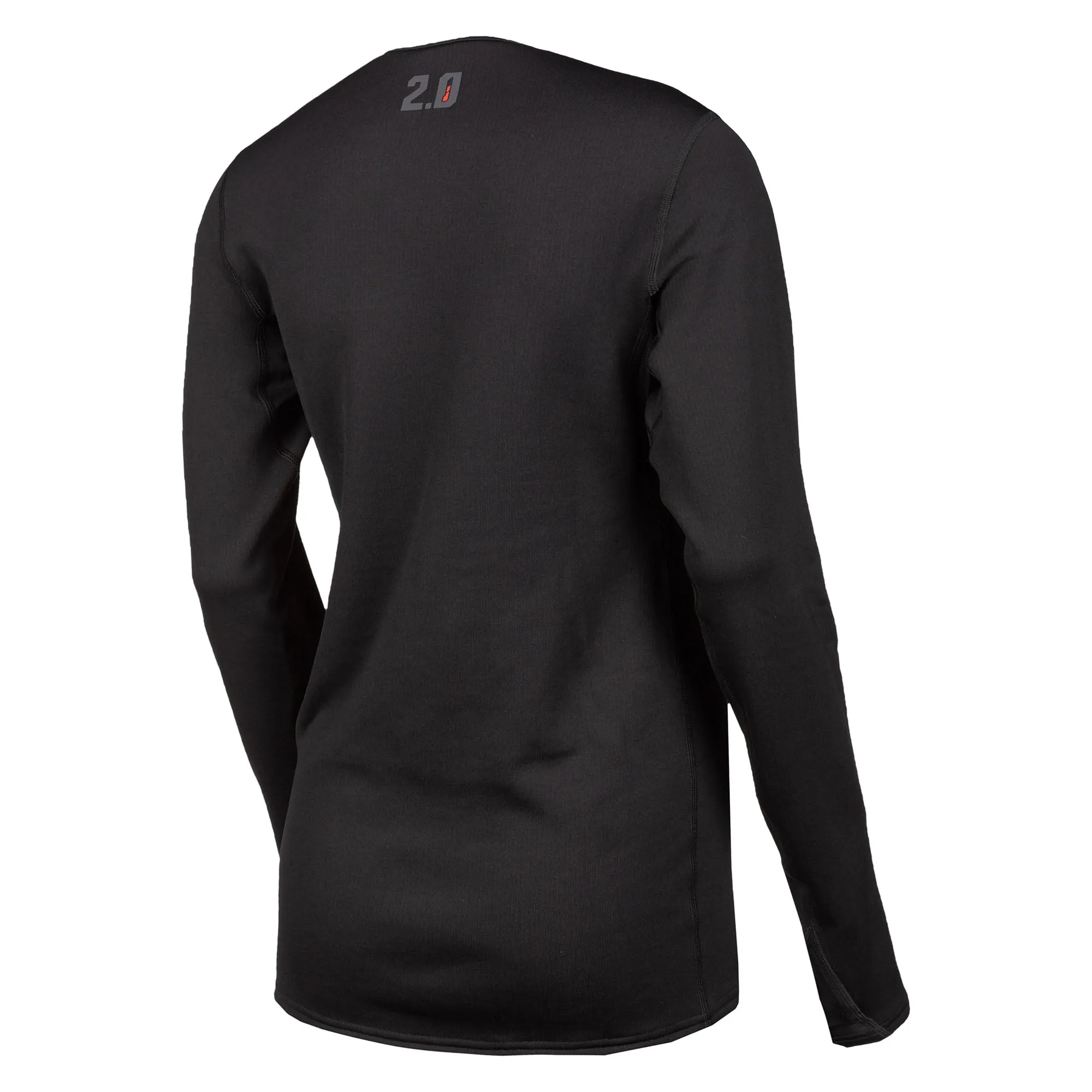 Klim  Womens Solstice Shirt 2.0 Base Layer Moisture Wicking Warm Comfort Black