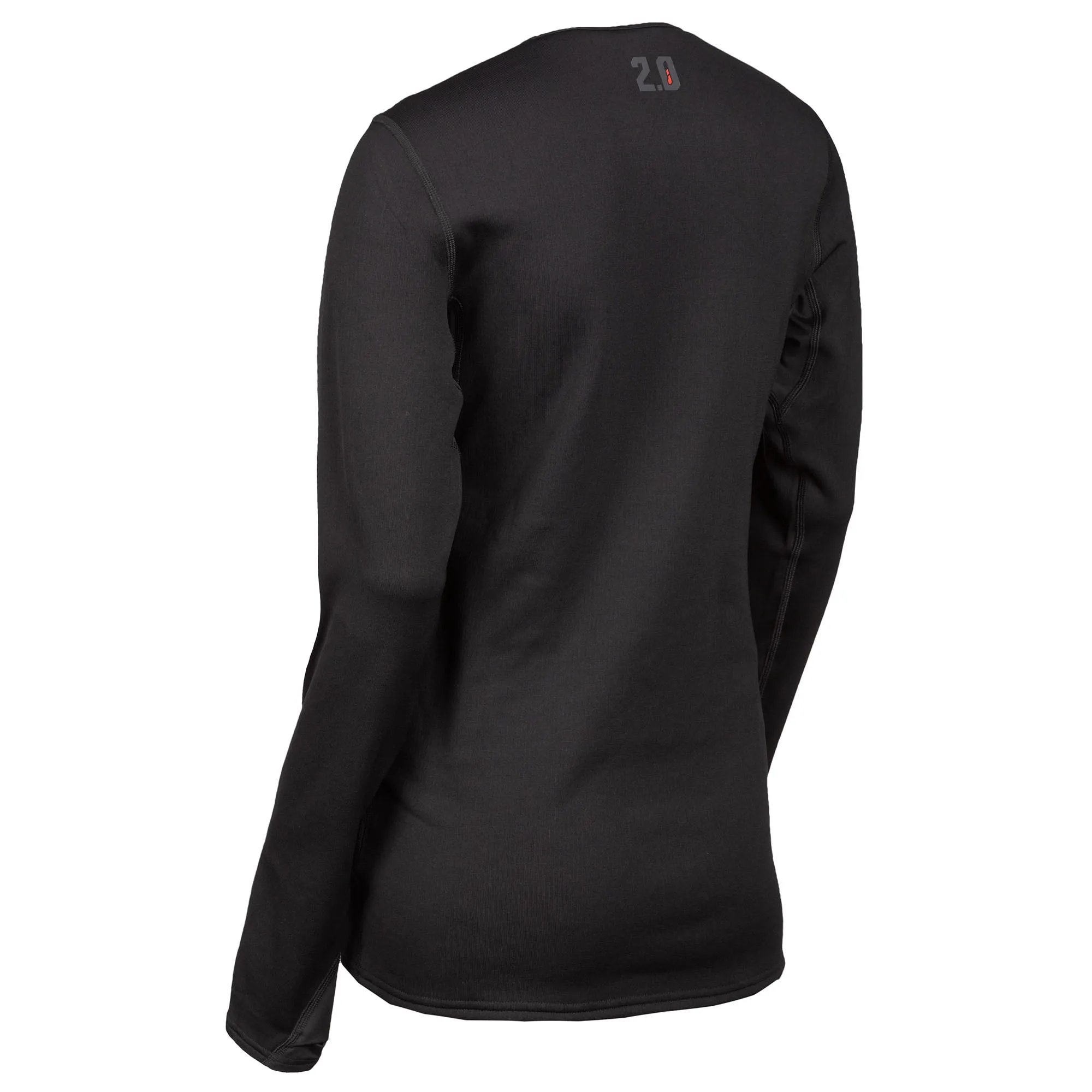 Klim  Womens Solstice Shirt 2.0 Base Layer Moisture Wicking Warm Comfort Black