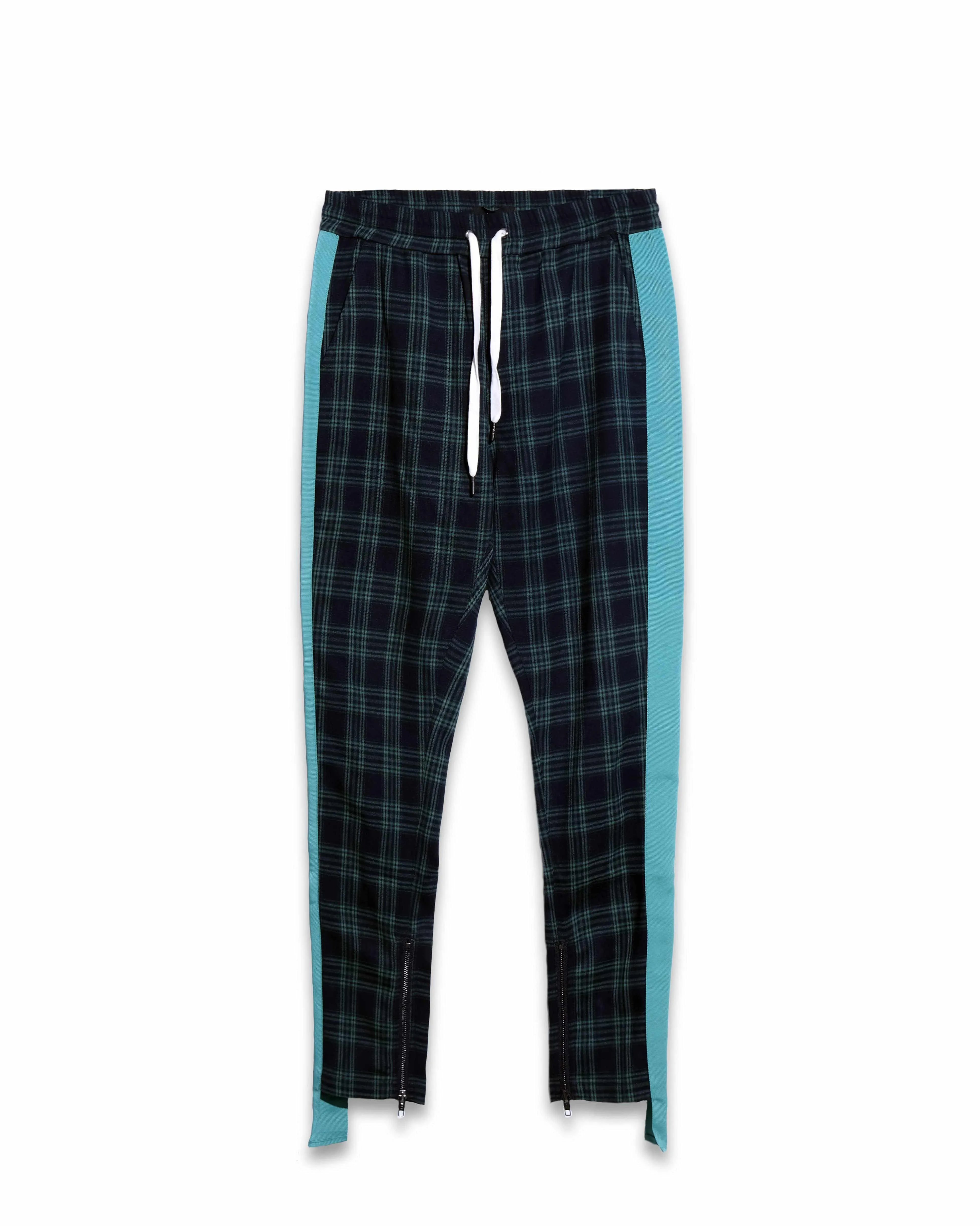 Konus Men's Plaid Pants in Green