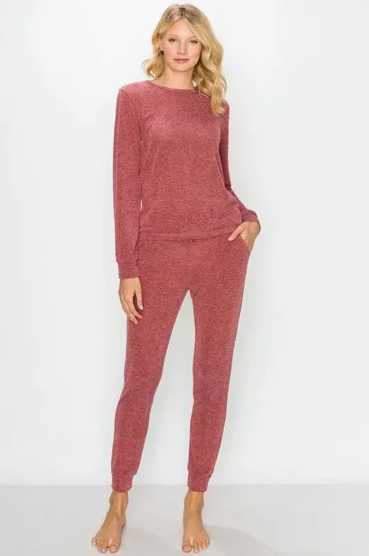 Lucy Hacci Cotton Loungewear Set