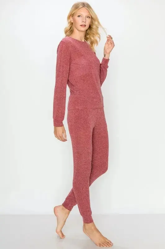 Lucy Hacci Cotton Loungewear Set