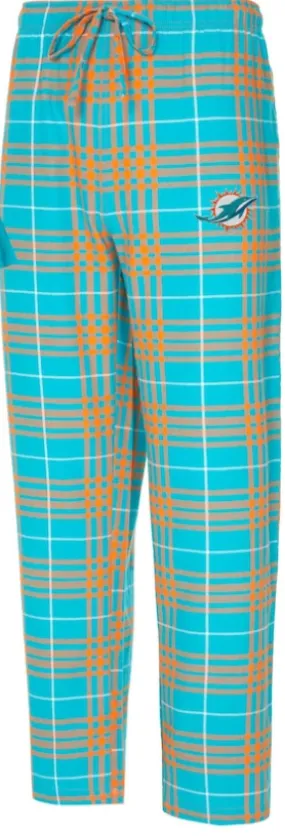 Miami Dolphins Adult NFL Flannel Pajama Pants