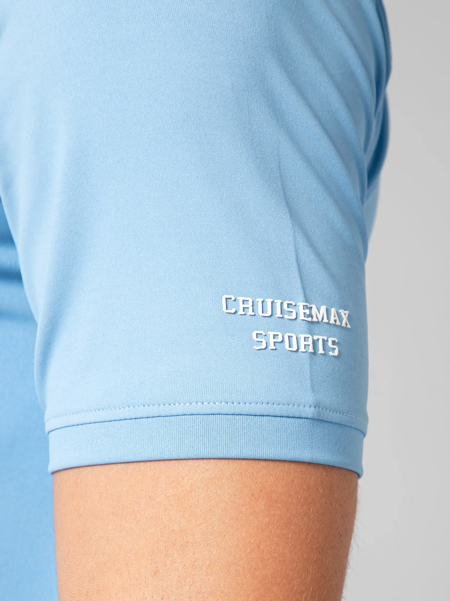 MINIMAL BUZZ SOFT TOUCH POLO T-SHIRT-MAYA BLUE