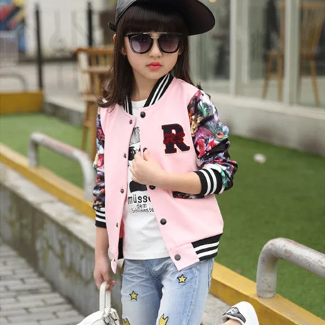 New  Winter Girls Coat Cotton Girls Warm Jackets For Girls