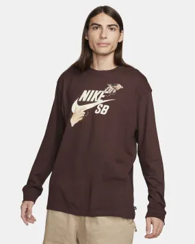 Nike SB Long-Sleeve Skate T-Shirt - EARTH