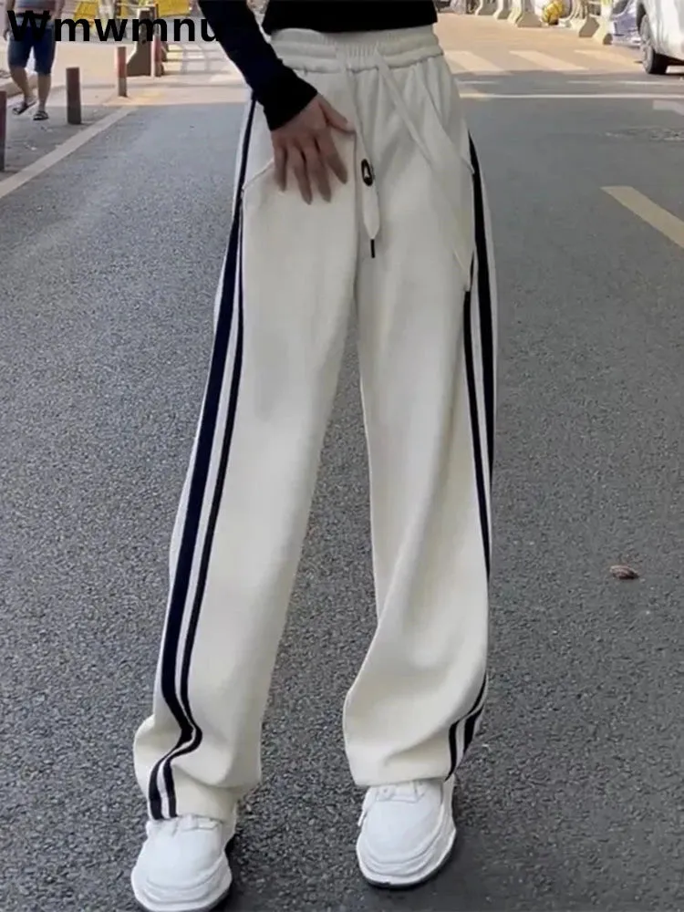 Oversized High Waist Wide Leg Sweatpants