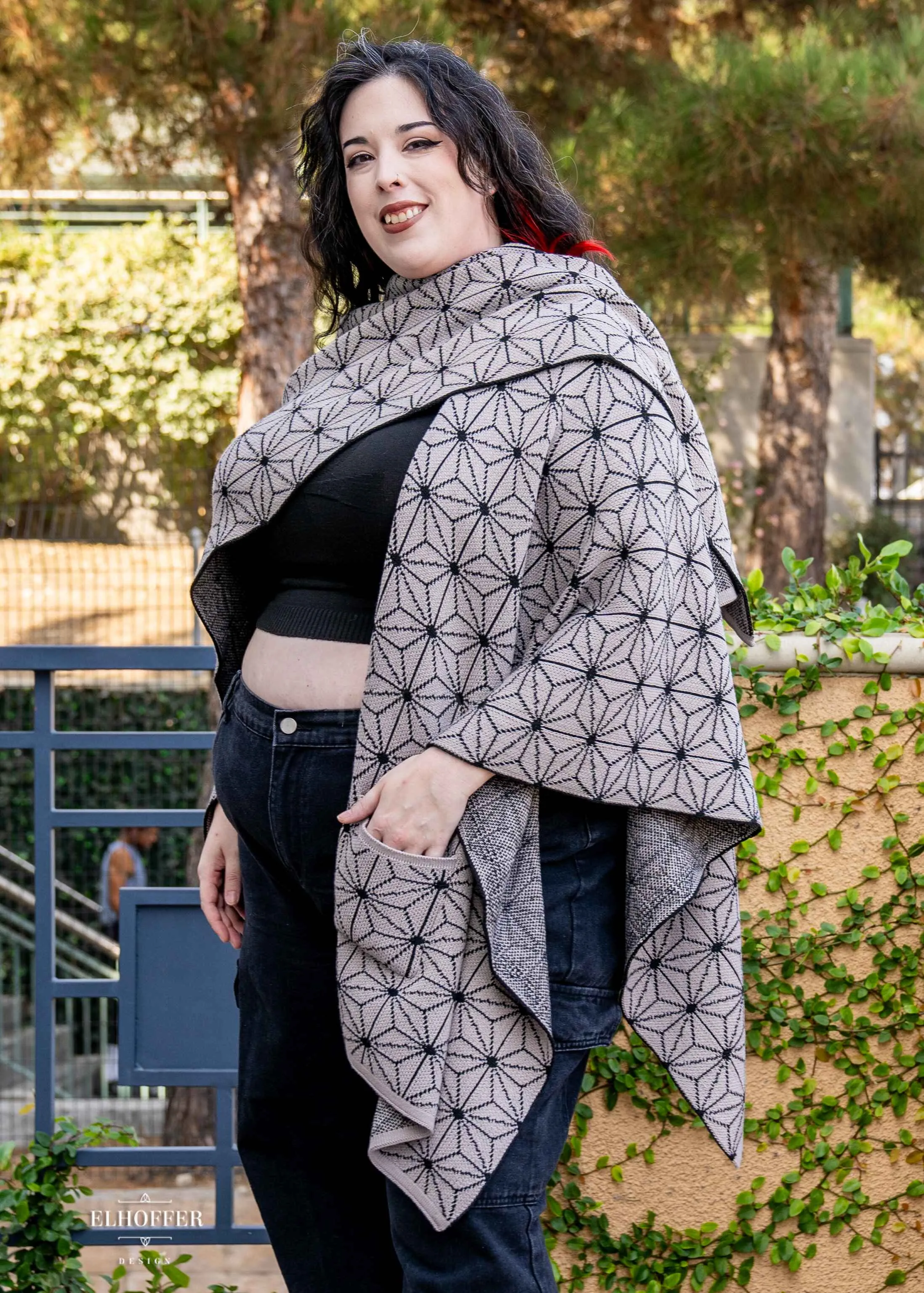 Precious Demon Poncho - Manga Grey