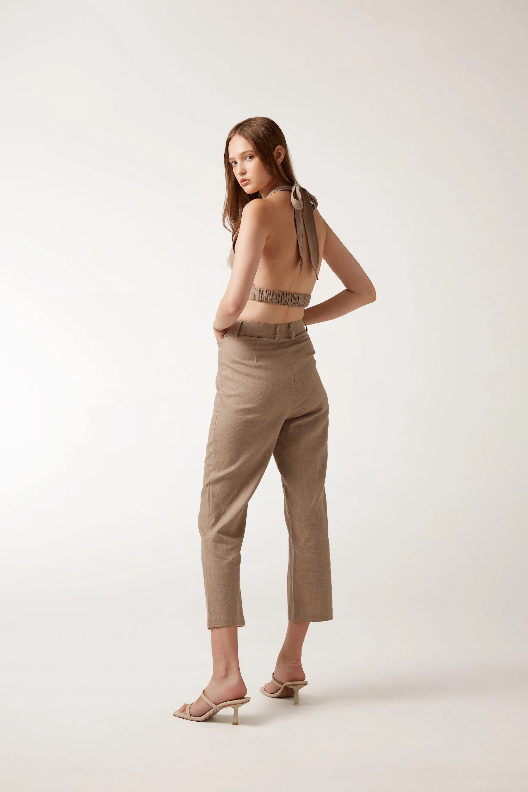 REINA Pants - Taupe