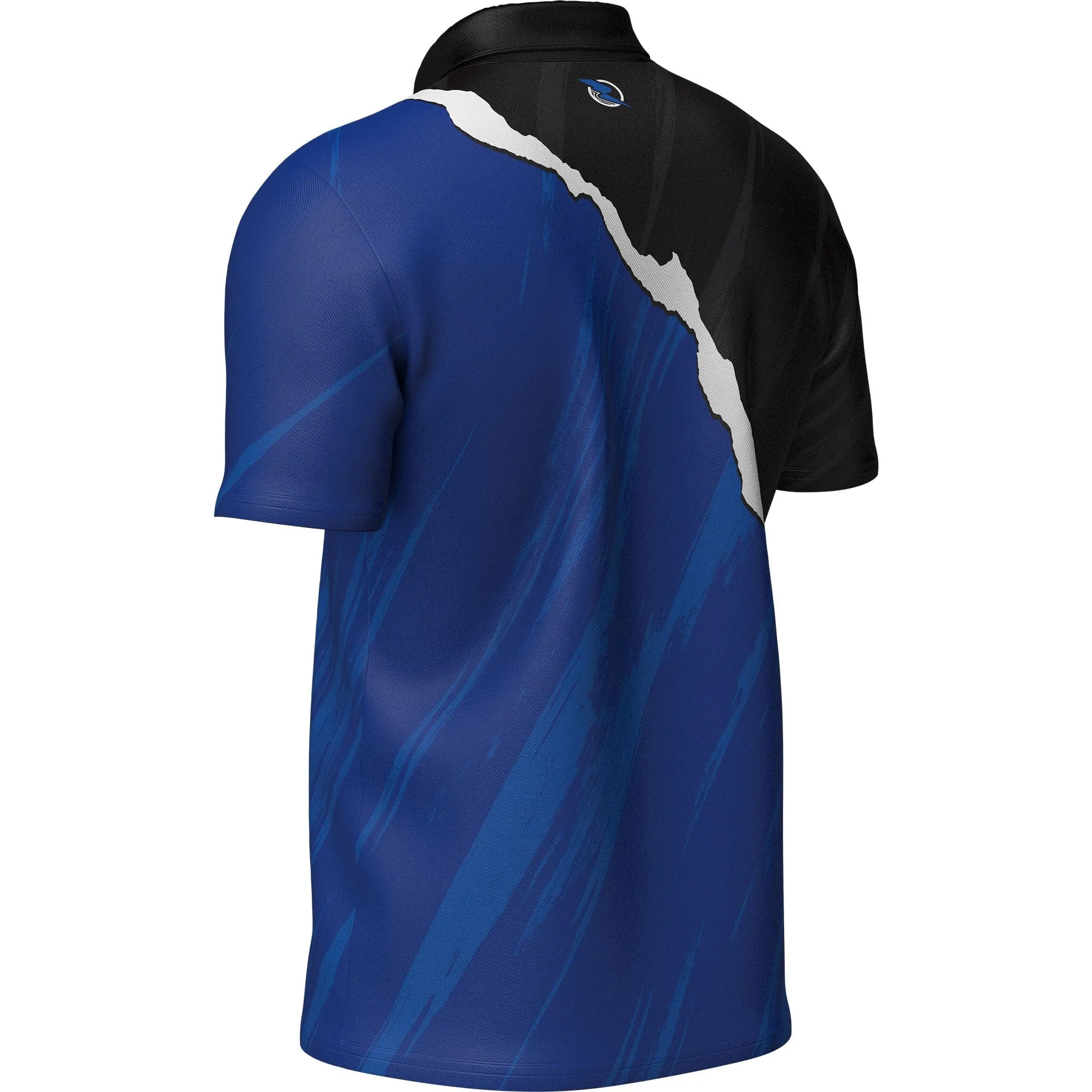 Ruthless RipTorn ECO Dart Shirt - with Pocket - Black & Blue