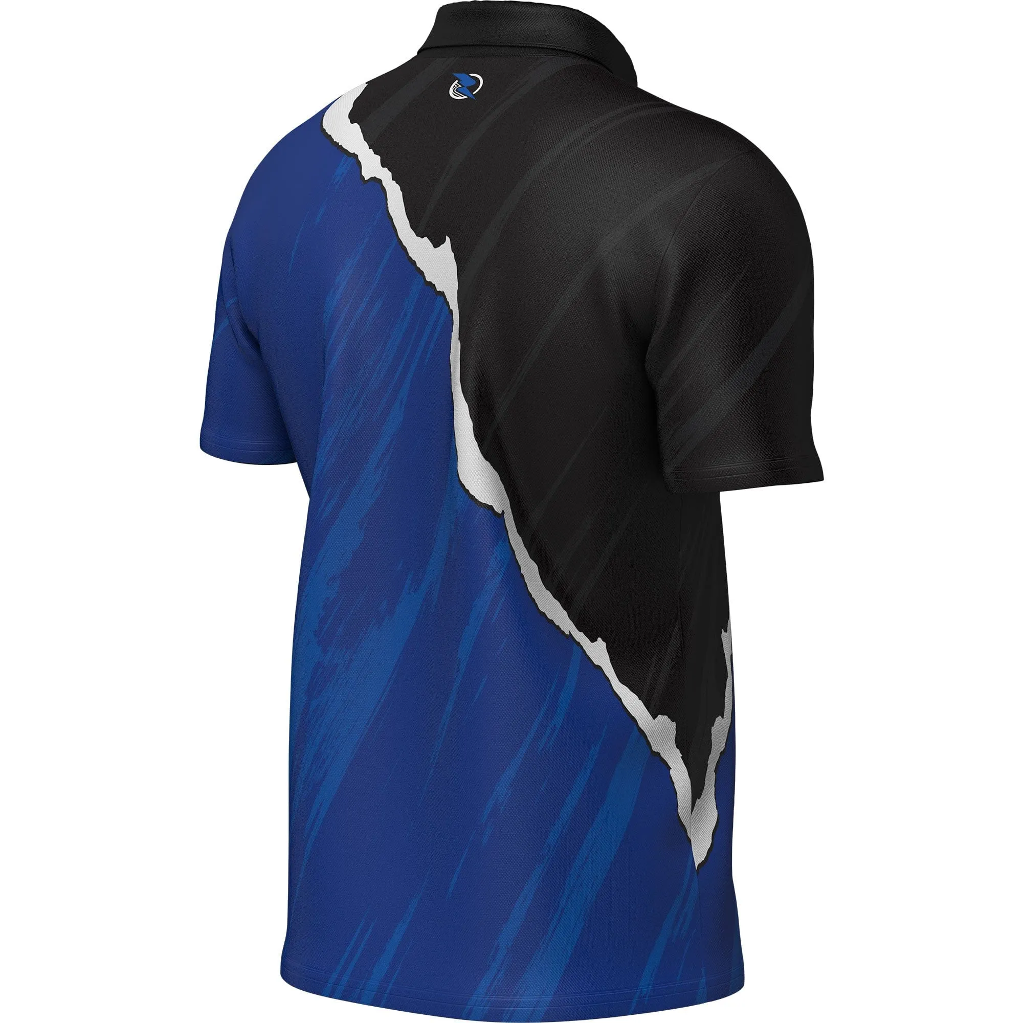 Ruthless RipTorn ECO Dart Shirt - with Pocket - Black & Blue