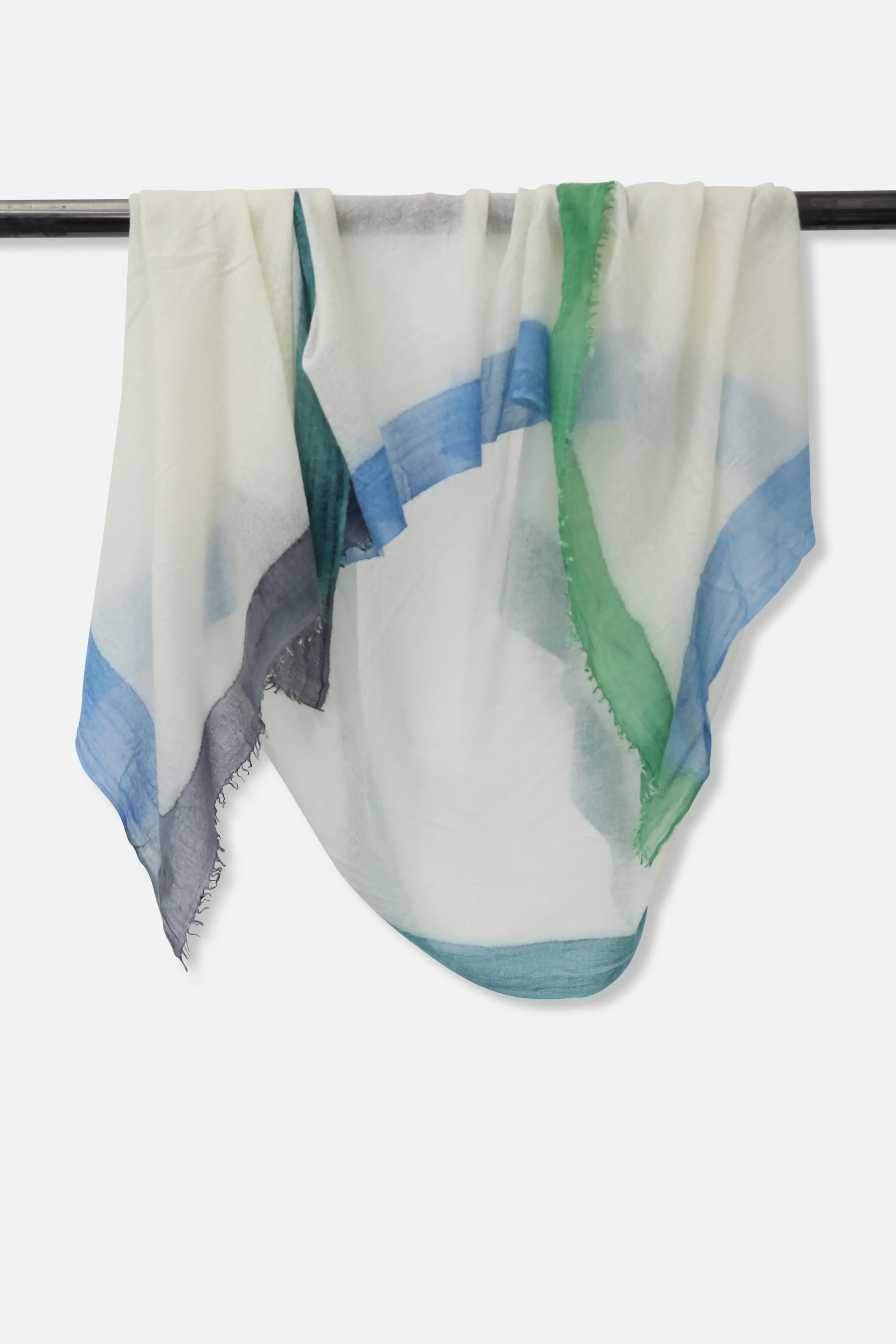 SANTORINI SCARF IN HAND DYED CASHMERE