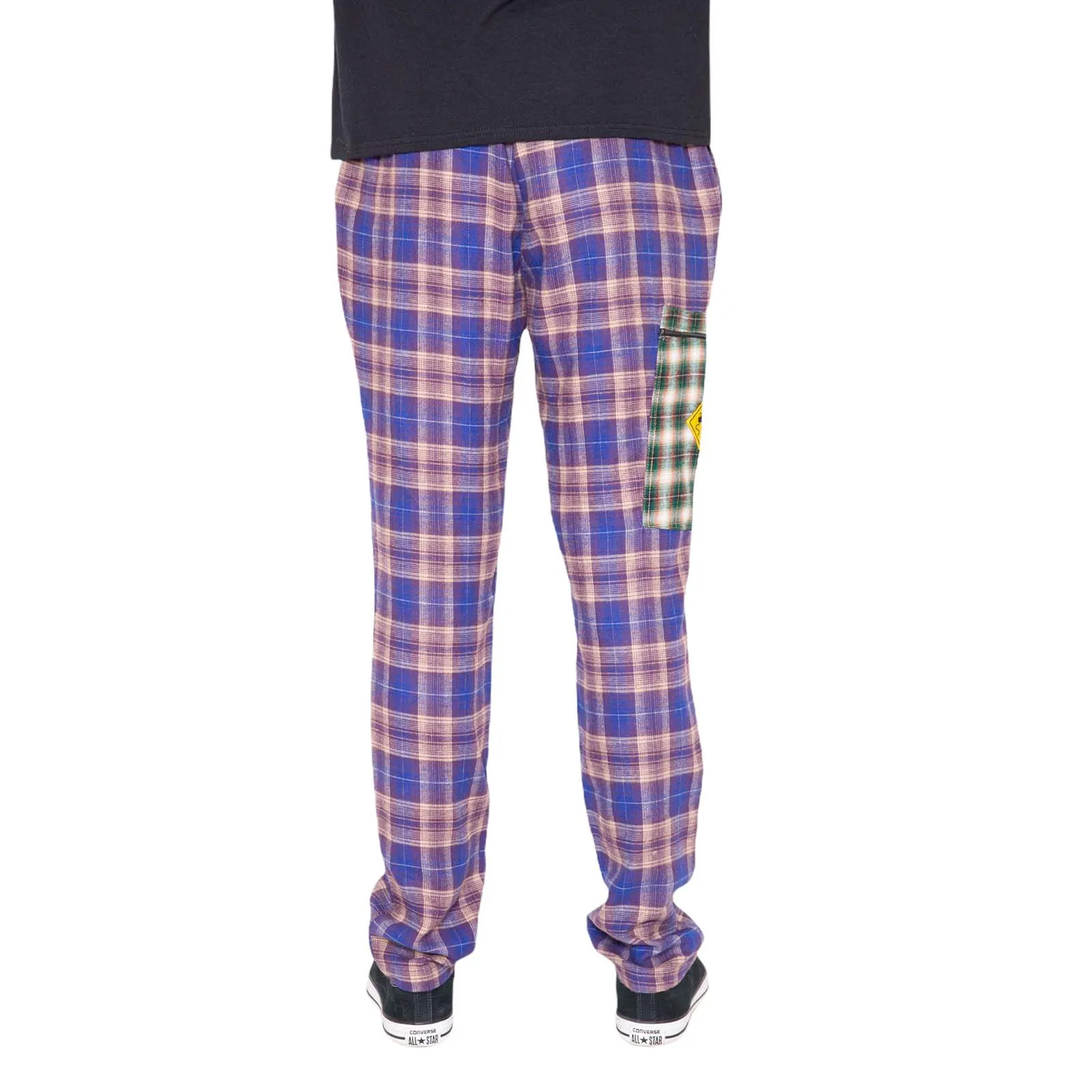 Stash Pant - Baymen Purple Flannel