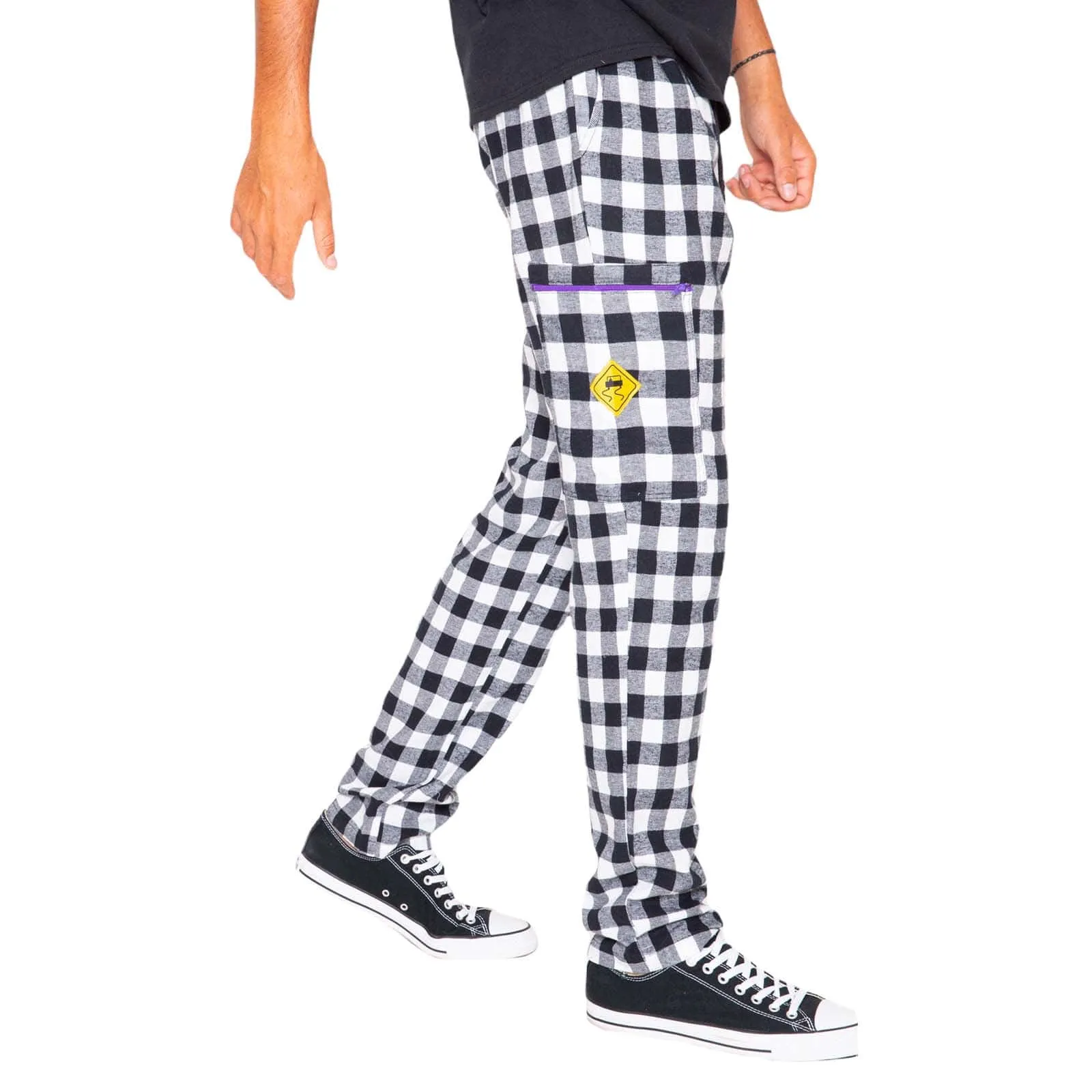 Stash Pant - OG Black & White Flannel