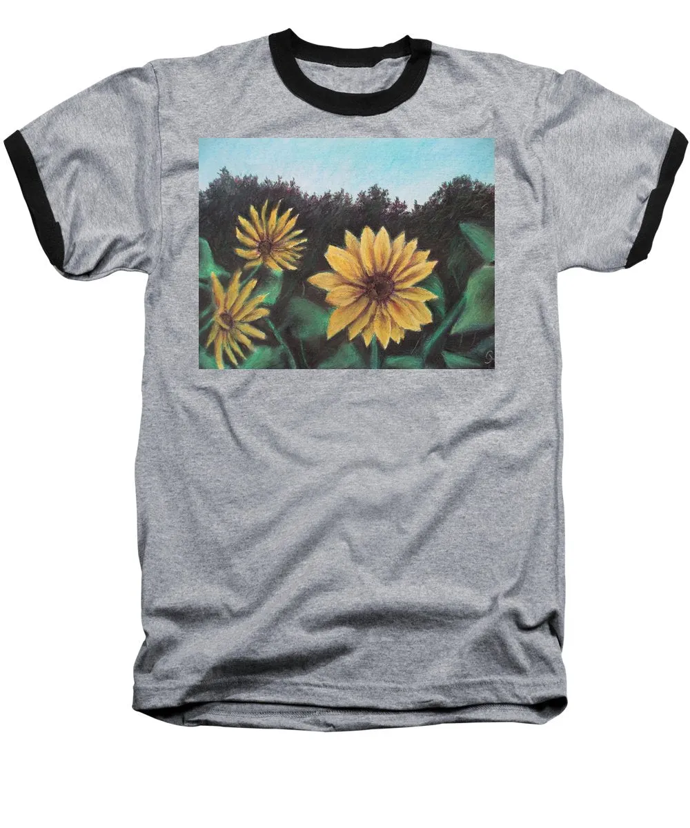 Sunflower Days - Baseball T-Shirt