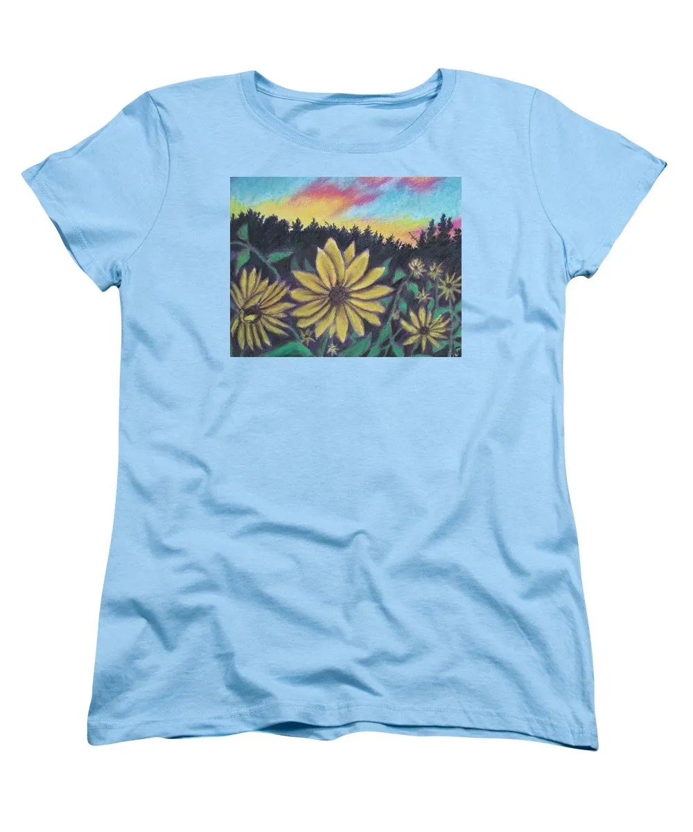 Sunflower Sunset - Women's T-Shirt (Standard Fit)