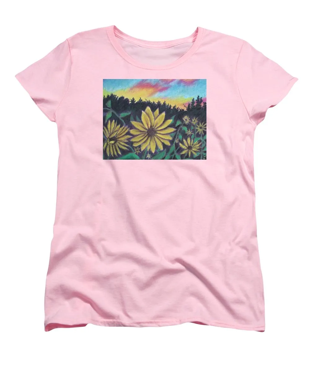 Sunflower Sunset - Women's T-Shirt (Standard Fit)