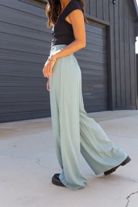 Wide Leg Boho Pants