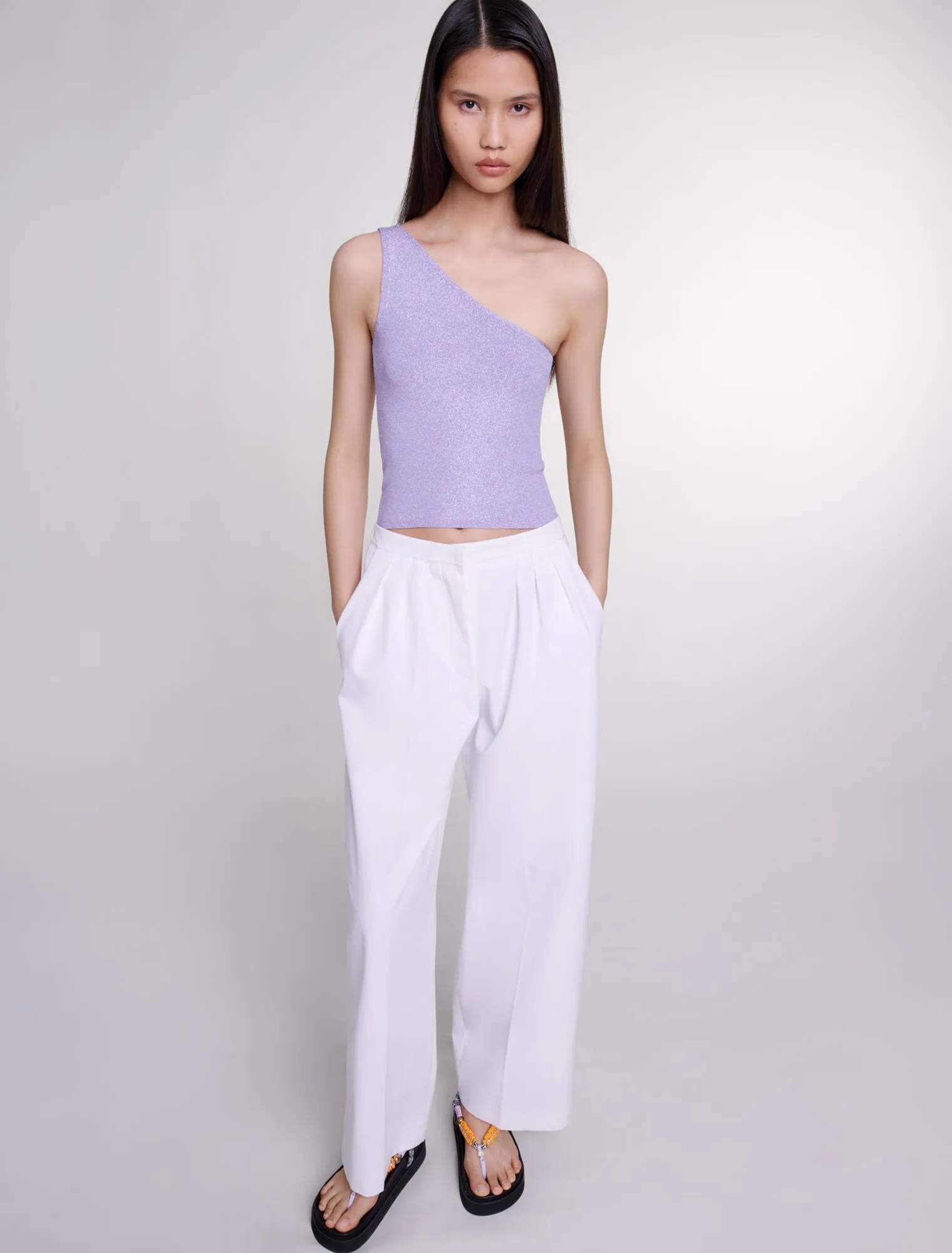 Wide-leg trousers