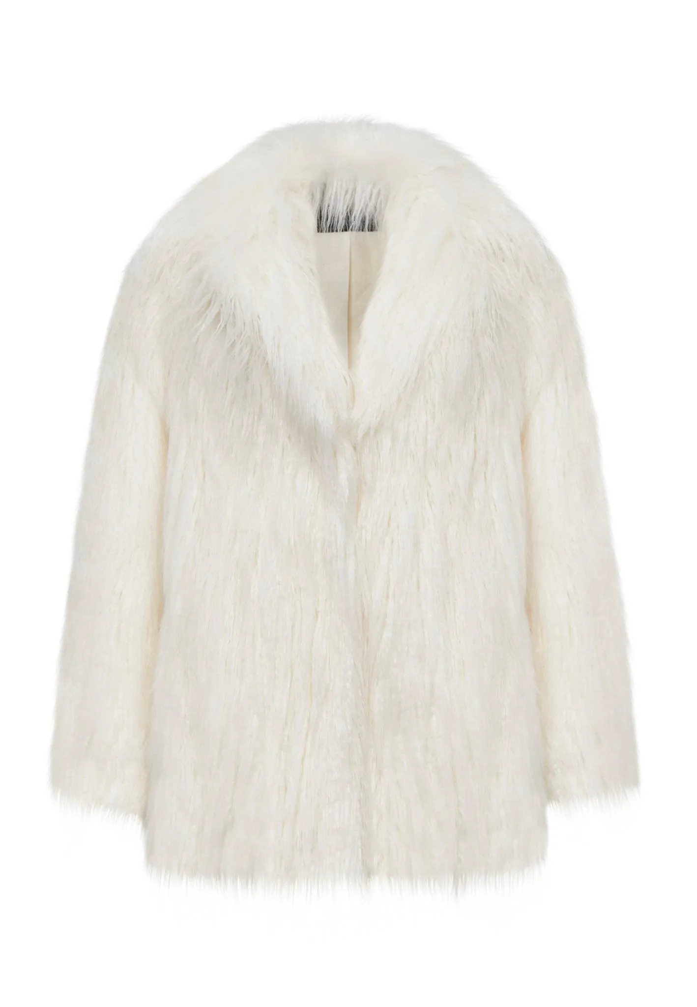 Winter Warm Faux Fur Jacket - White