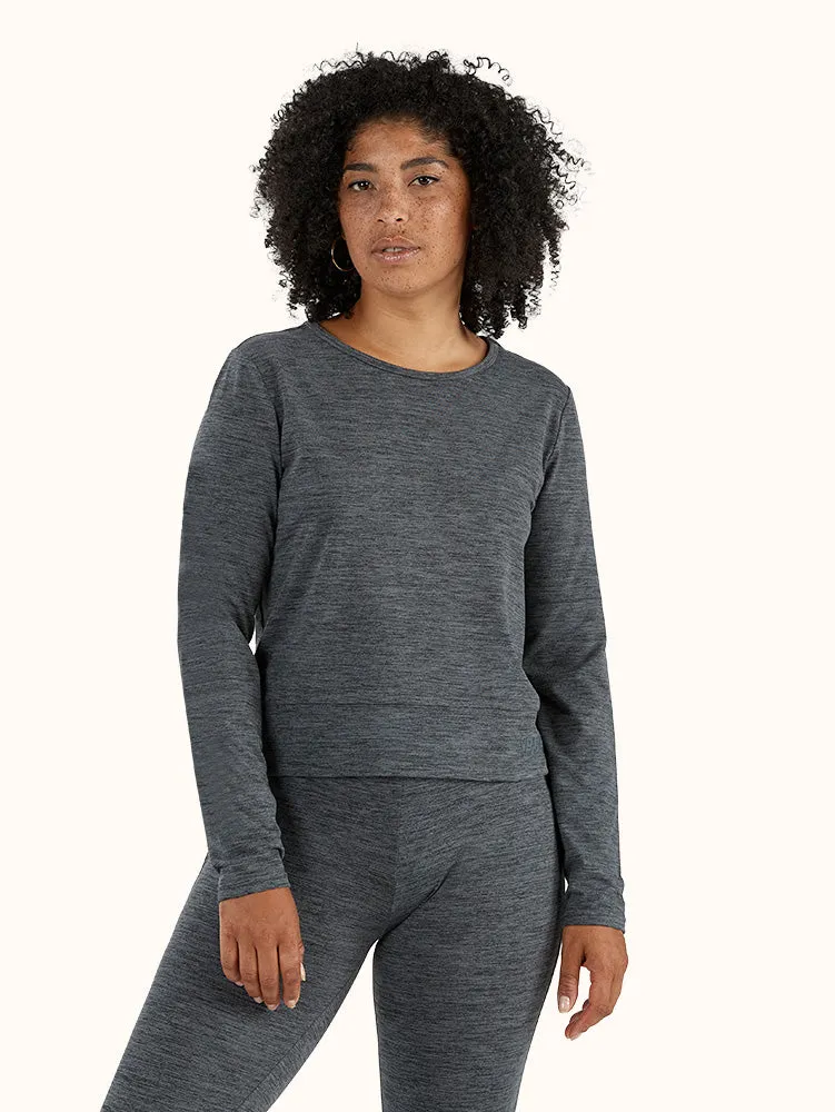 Women's 2-Piece Loungewear Set - Charcoal